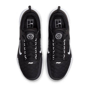 Men's Zoom Court Next Hard Court Tennis Shoes In Black/white