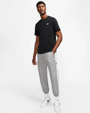 Nike Sportswear Club T-Shirt Mens Black White Cotton Short Sleeve DSGL1232