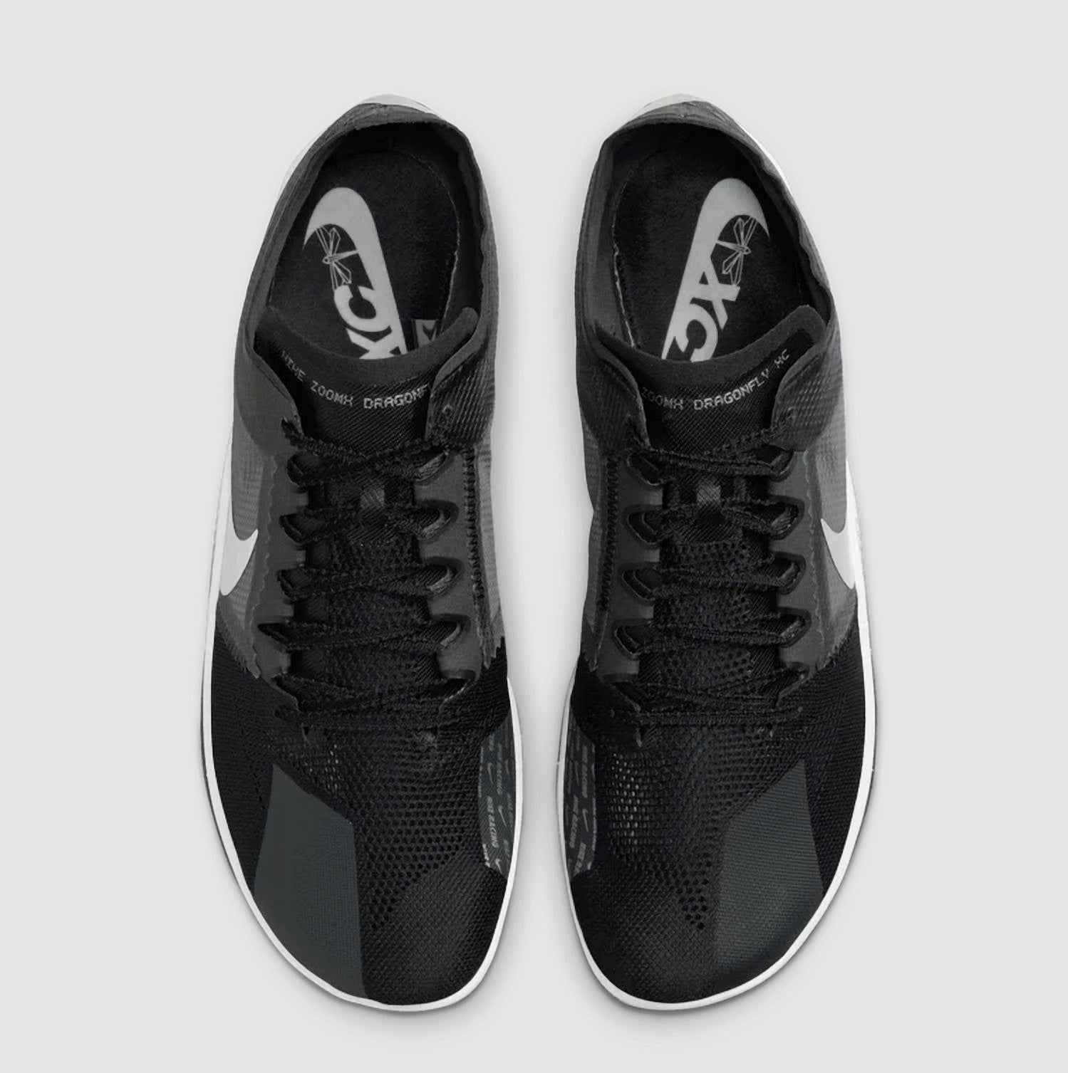 Men's Dragonfly Xc Shoe In Black/metallic Silver-Dark Smoke Grey