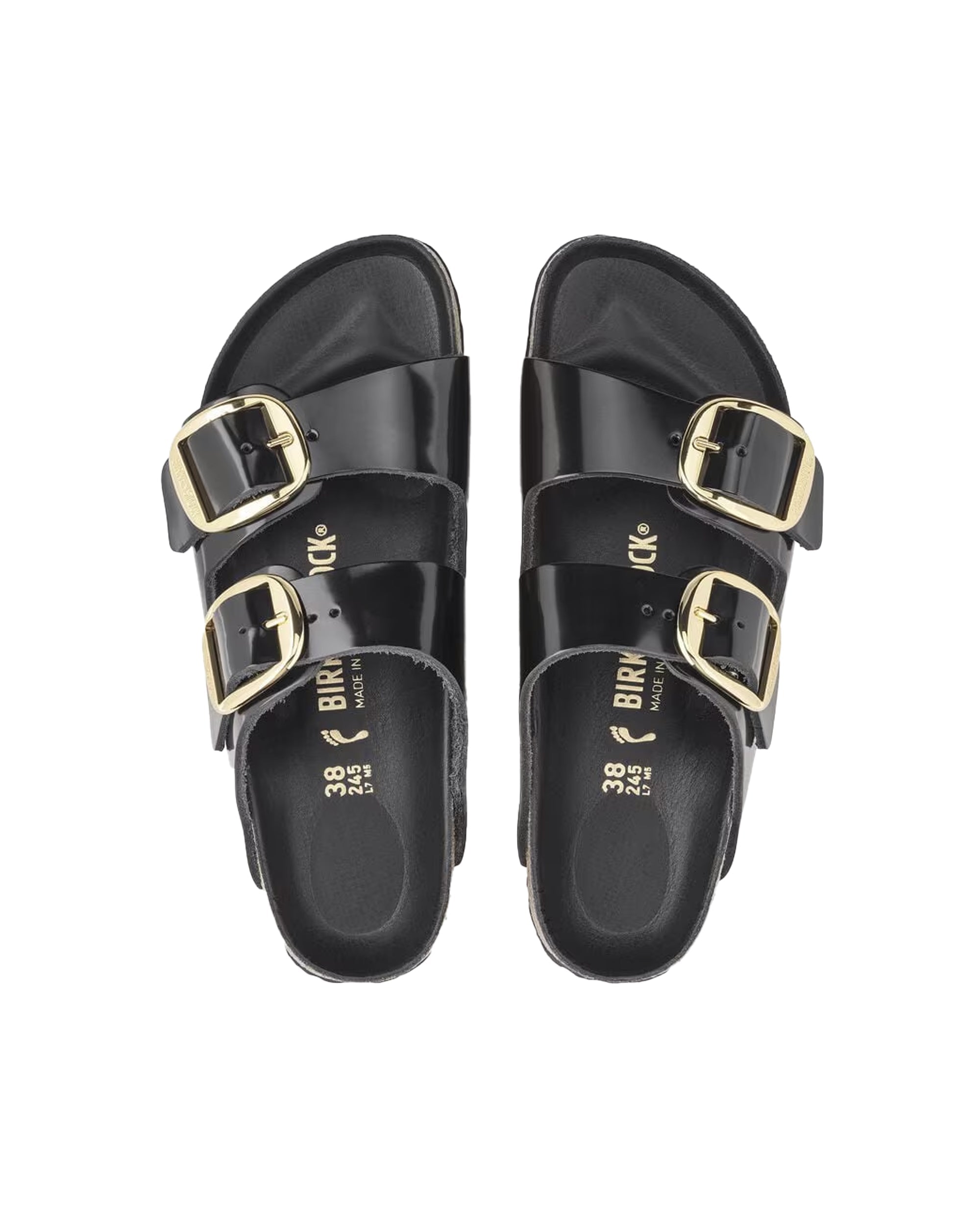 Big Buckle Arizona Slide Sandal