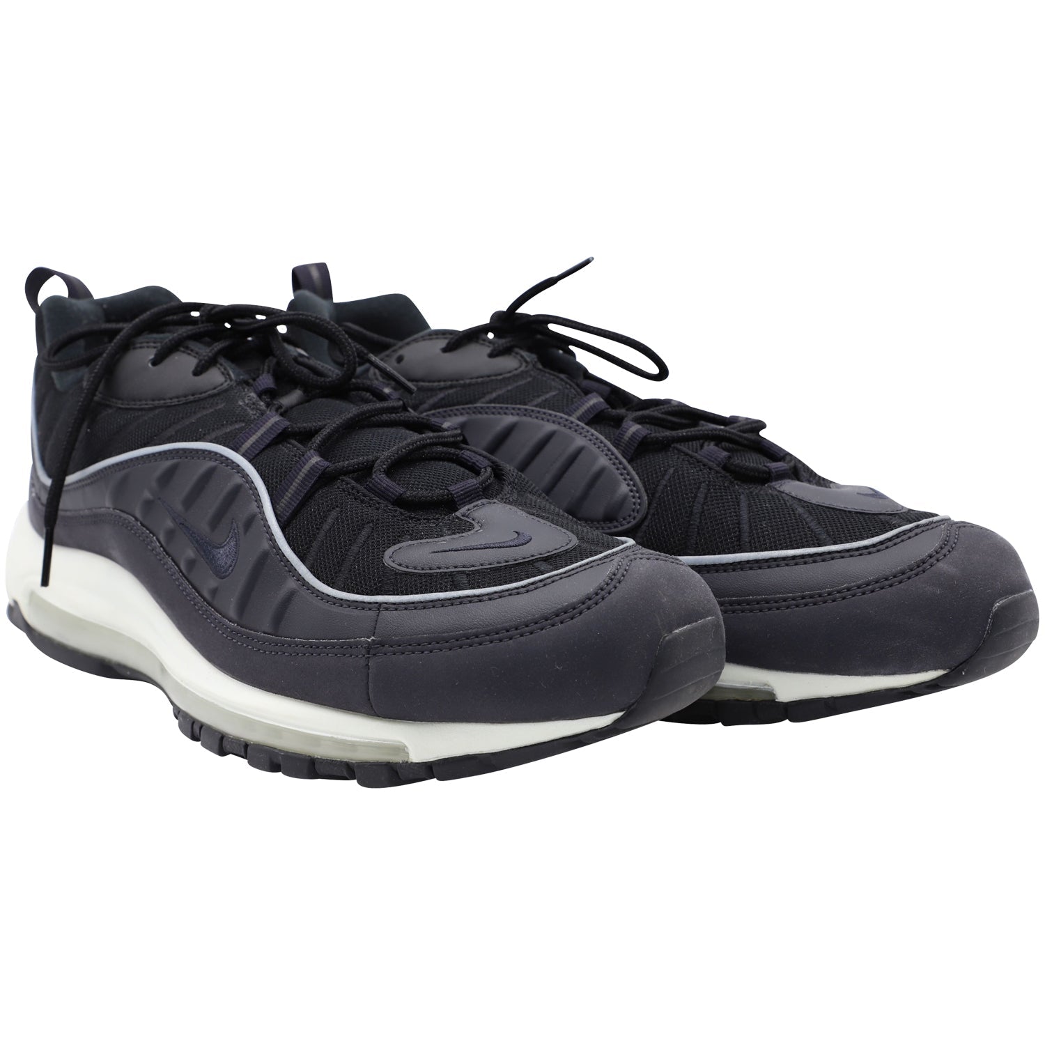 Nike Air Max 98 in Oil Grey and Black Rubber