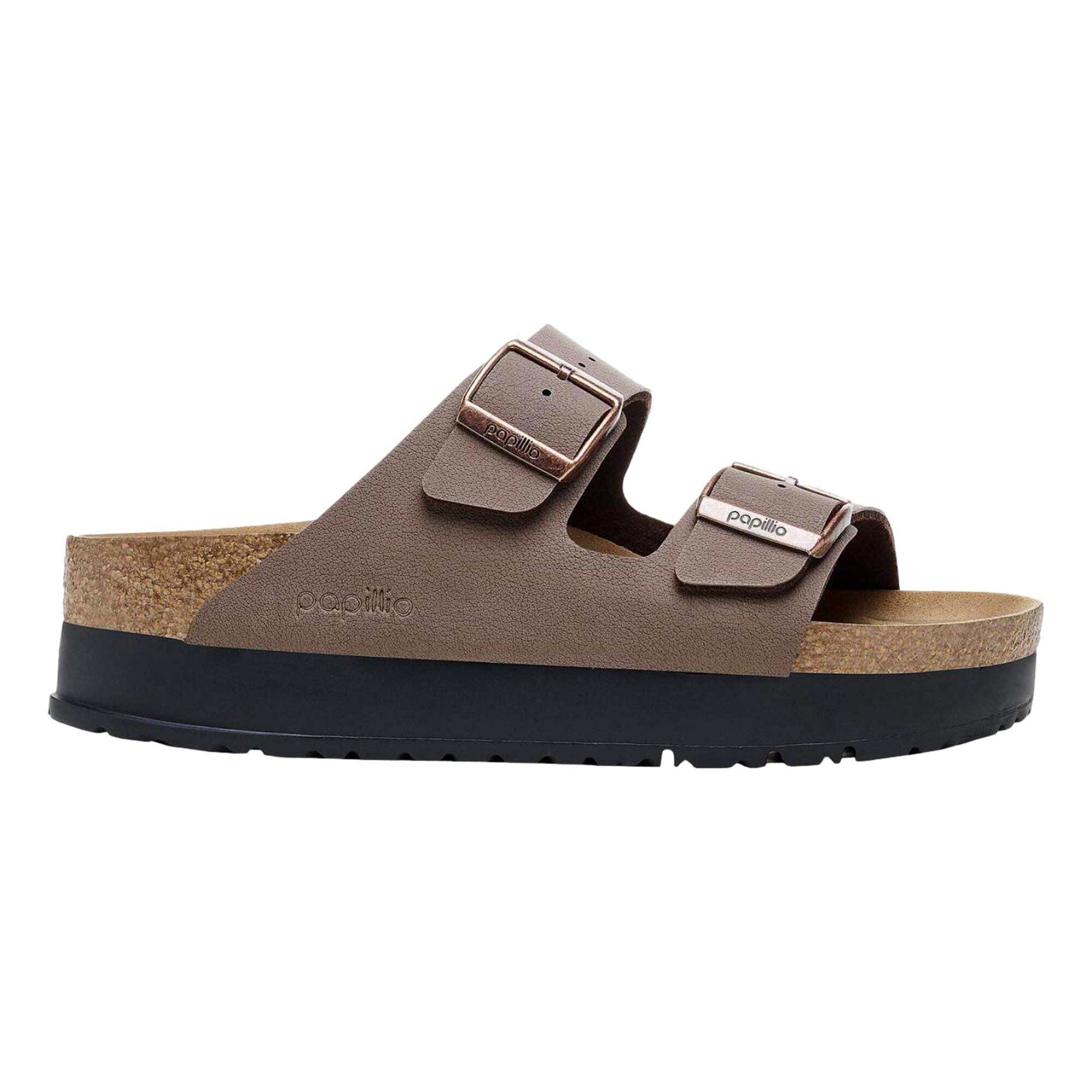 Women's Birkenstock Arizona PAP Flex Platform Mocca 1027417
