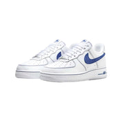 Nike Air Force 1 '07 LV8 White / Deep Royal Blue  HQ2037-100 Men's