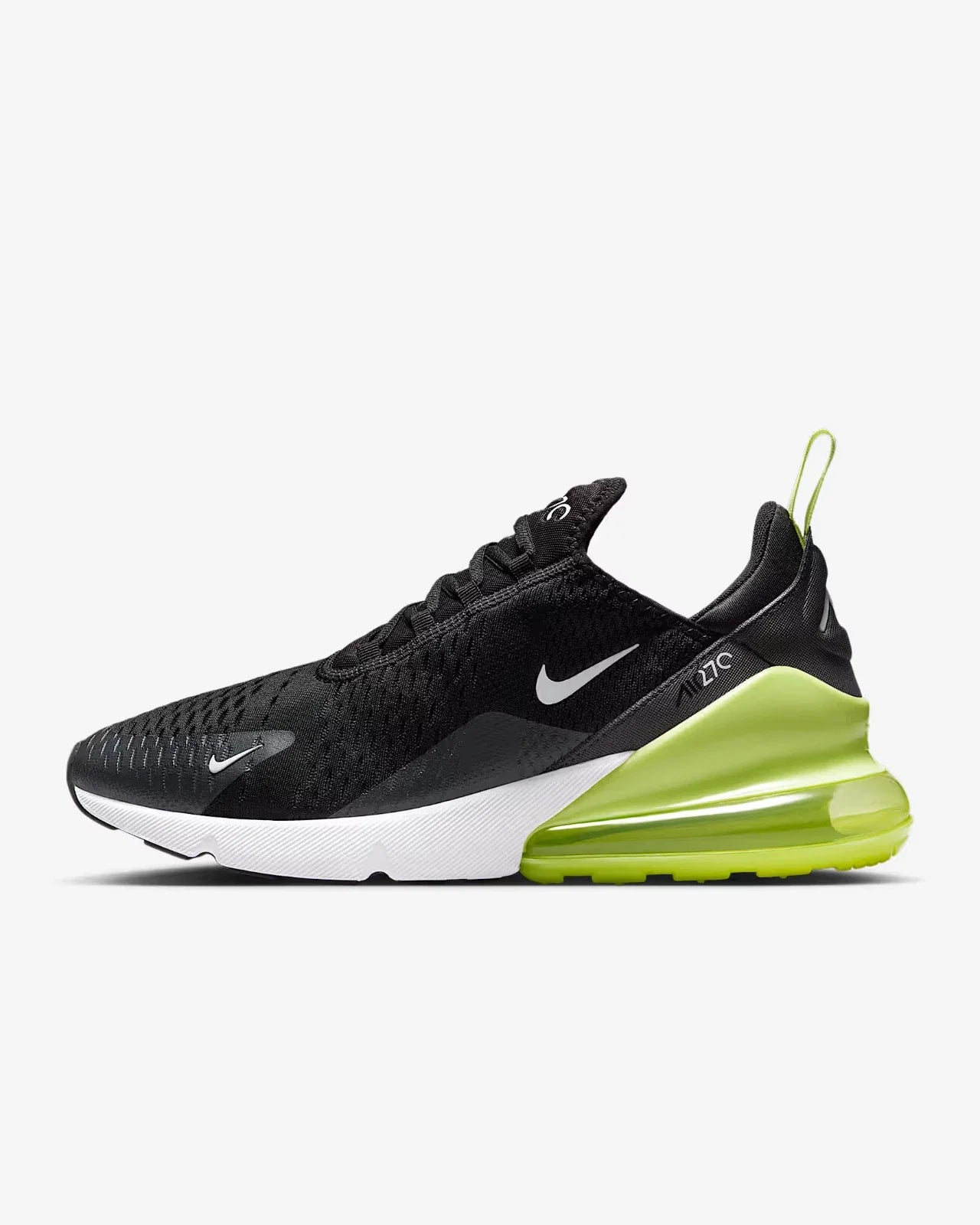 Men's Nike Air Max 270 AH8050-703 Sneakers Black White Athletic Shoes TF7651