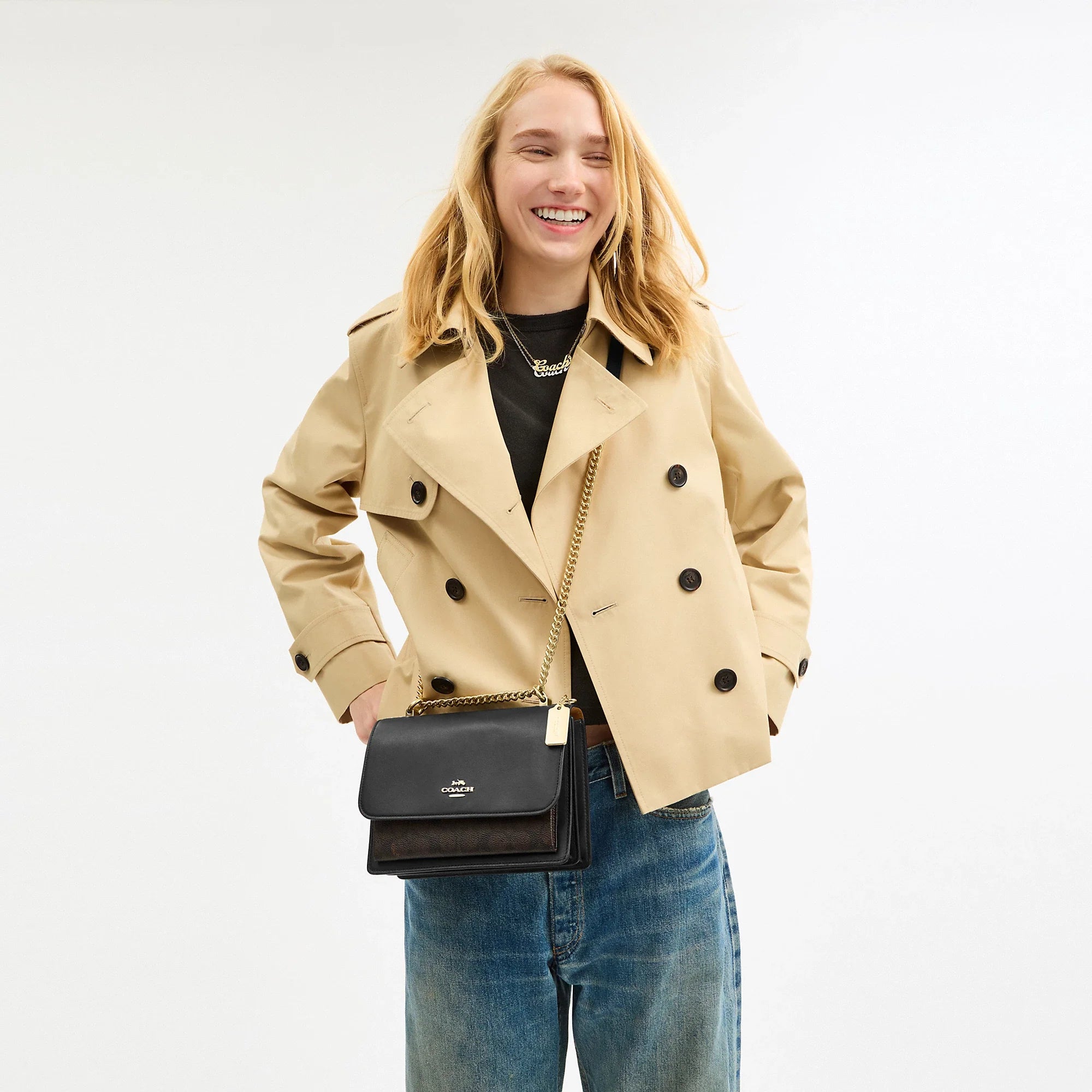 Coach Outlet Klare Crossbody Bag In Signature Canvas