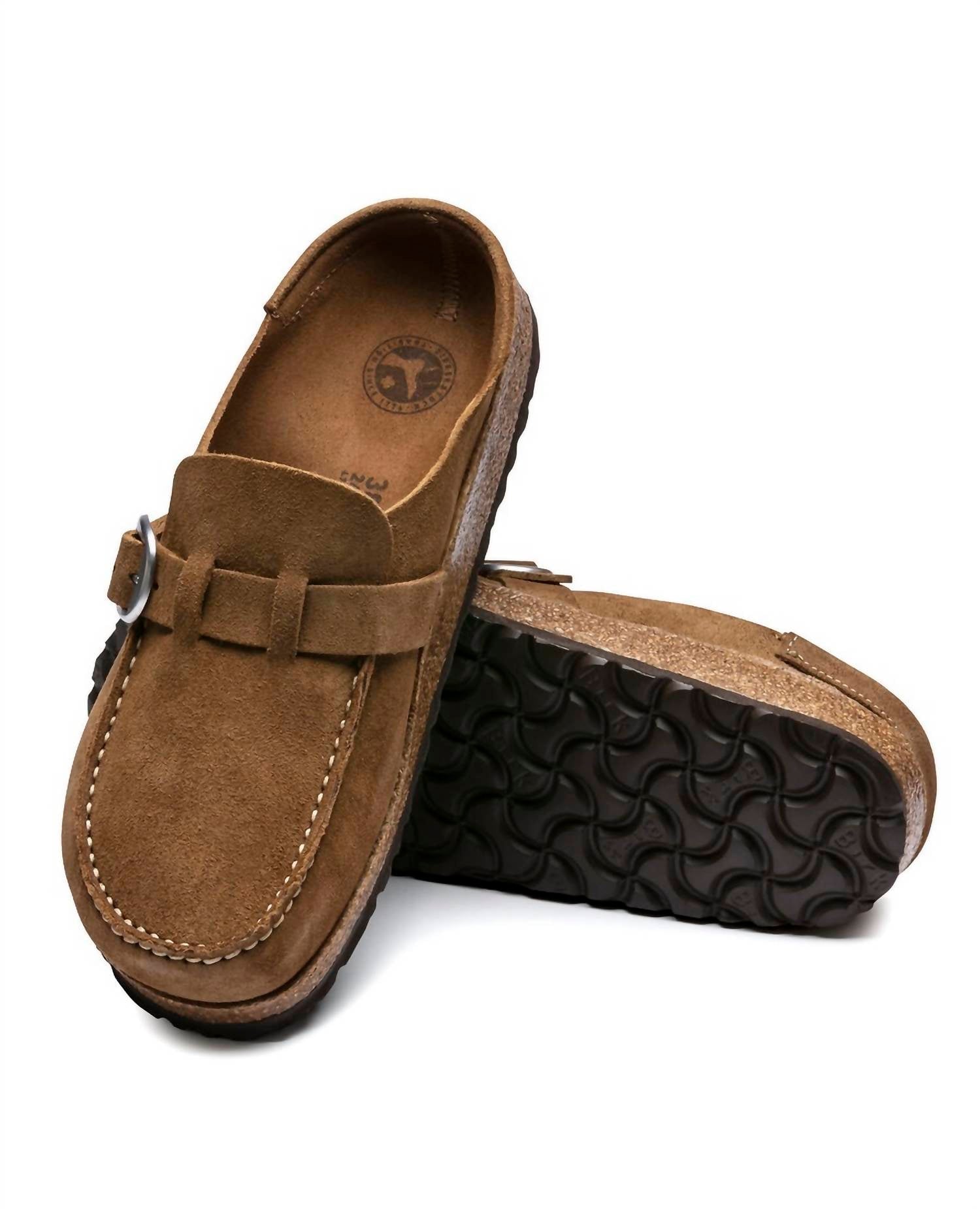 Women'S Buckley Suede Leather Sandal in Tea