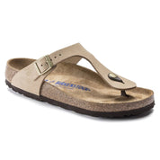 Women's Gizeh Soft Footbed Sandal In Sandcastle