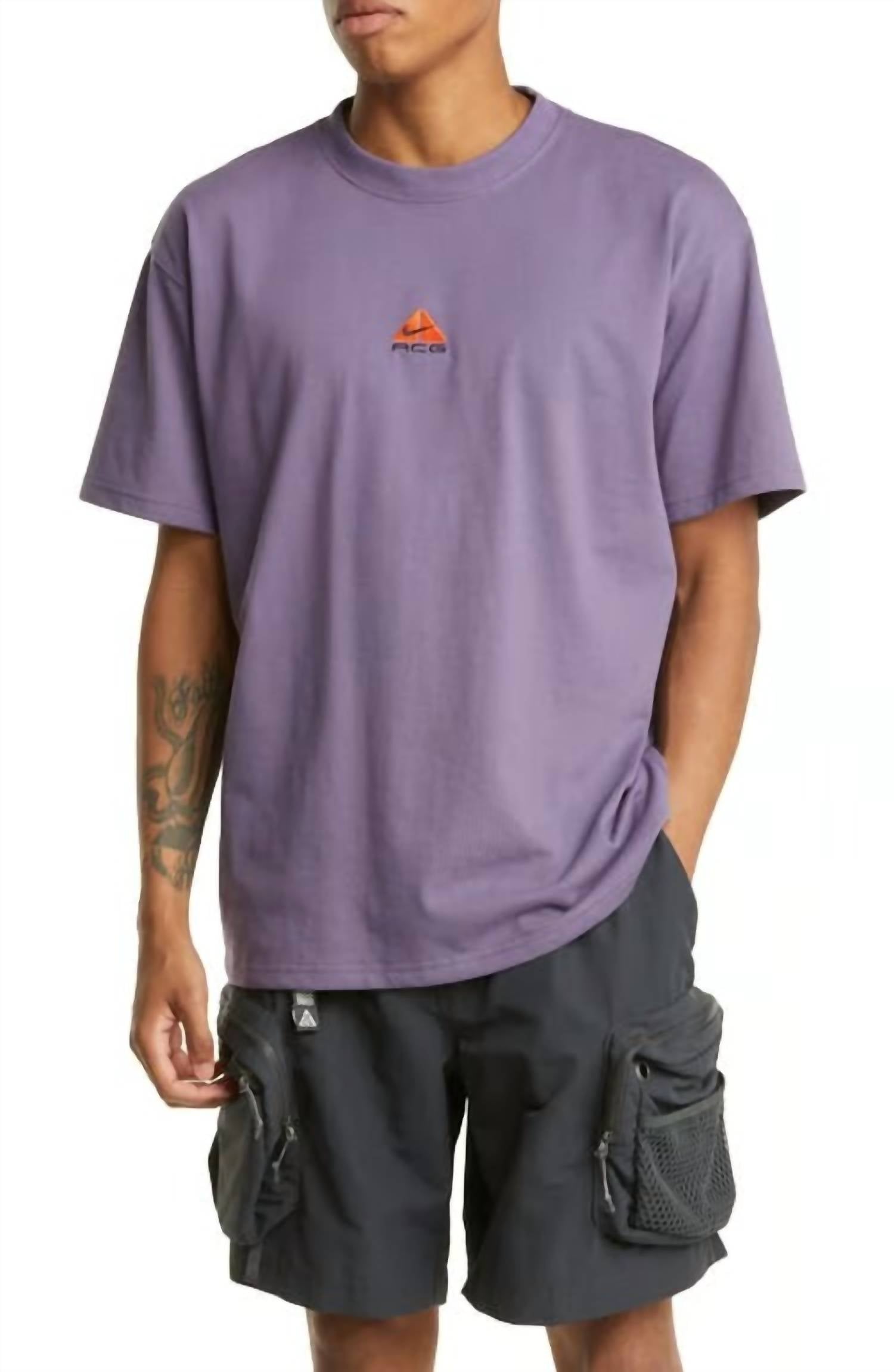 Acg Lungs Shirt In Canyon Purple