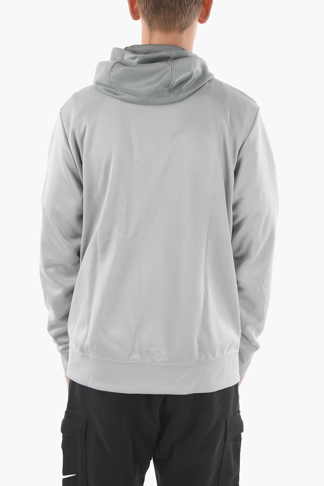 Nike Logoed Side Band Sweatshirt with Zip Closure