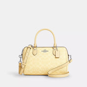 Coach Outlet Rowan Satchel Bag In Signature Canvas