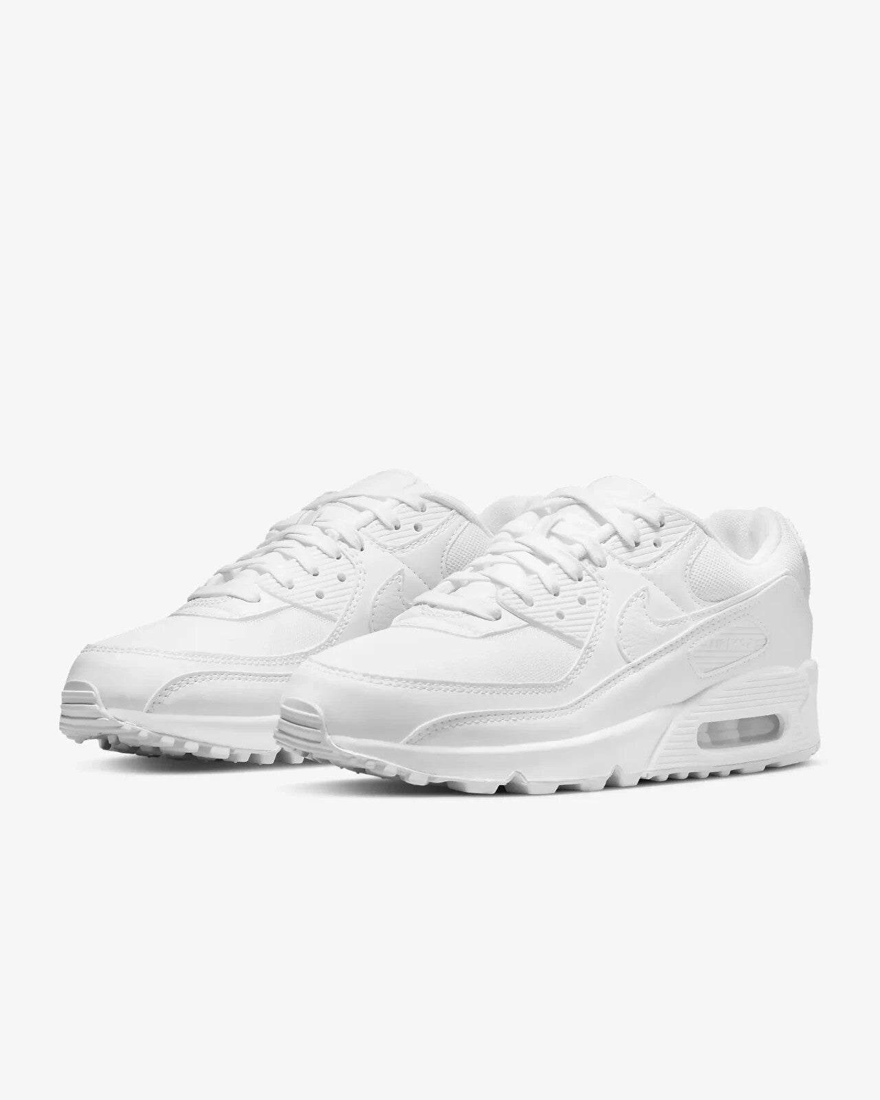 Women's Nike Air Max 90 DH8010-100 Sneakers US 11.5 White Lifestyle Shoes FD1107