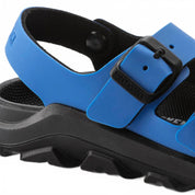 Kid's Mogami Birko-Flor Sandals In Icy Ultrablue Black