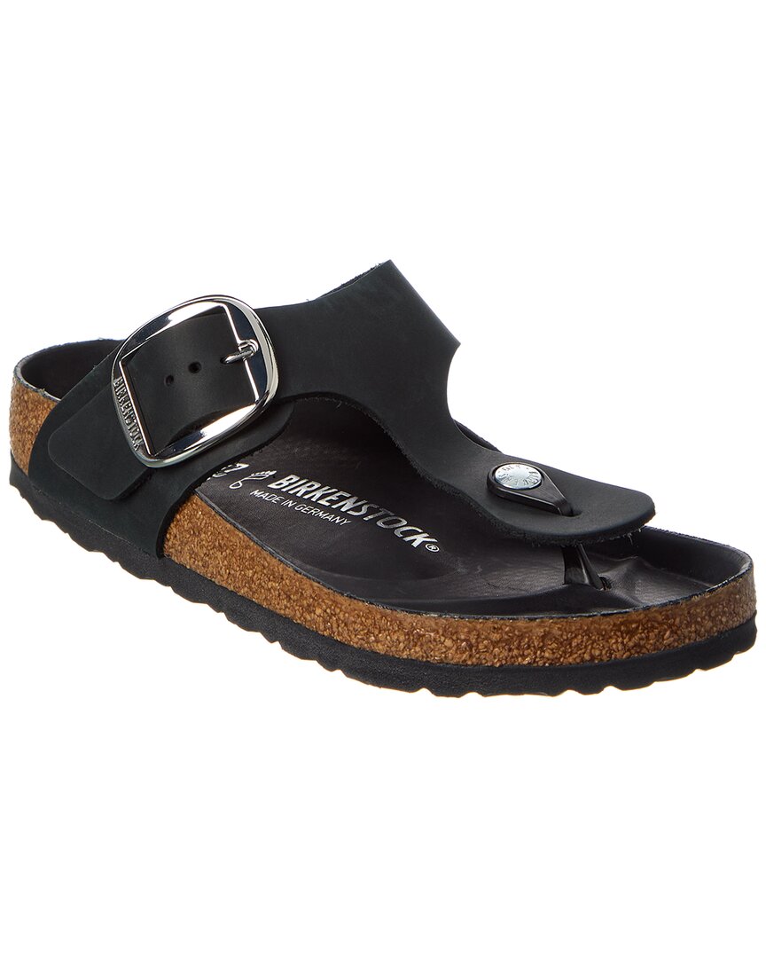 Birkenstock Gizeh Big Buckle Oiled Leather Sandal