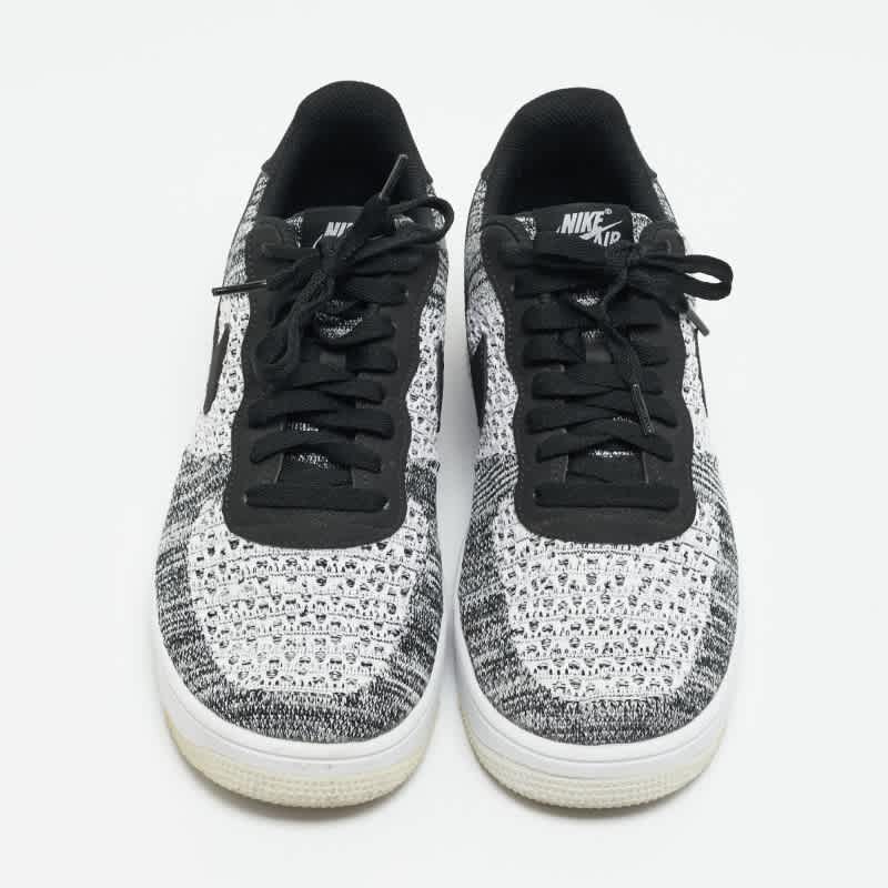 Nike Air Force 1 Flyknit 2 Black Pure Platinum
