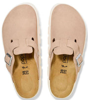 Women's Boston Clog In Warm Sand