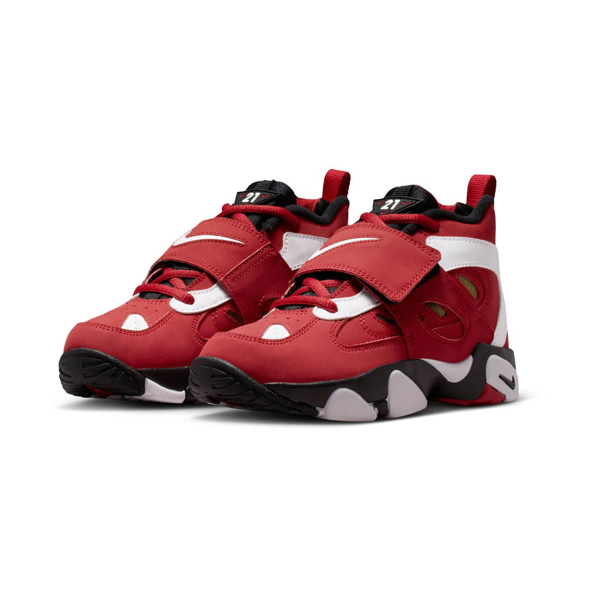 Pre School Nike Diamond Turf Ii Prime Red/White-Black-Metallic Gold
