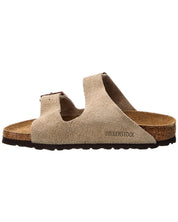 Birkenstock Arizona Narrow Fit Leather Suede Footbed Sandal
