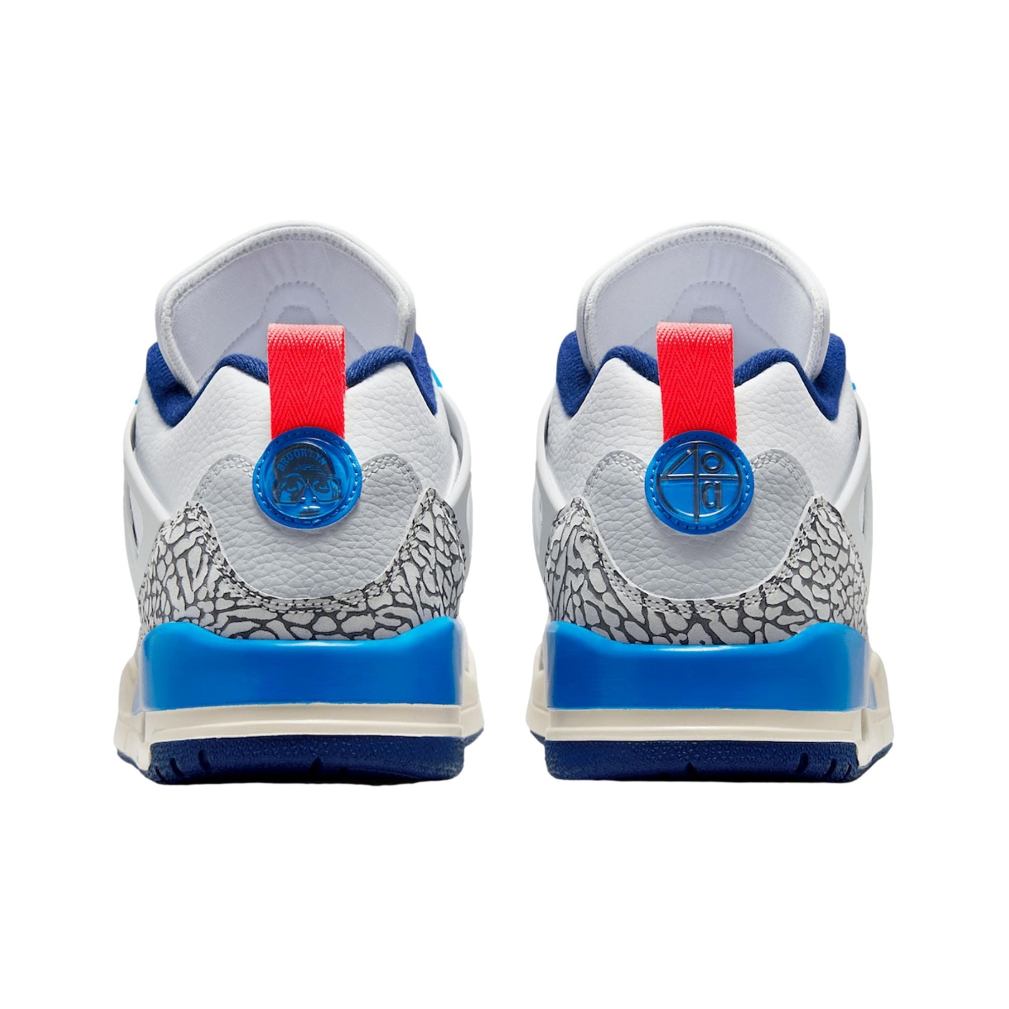 Nike Jordan Spizike Low White / Hot Lava - Pure Platinum  FQ1759-110 Men's