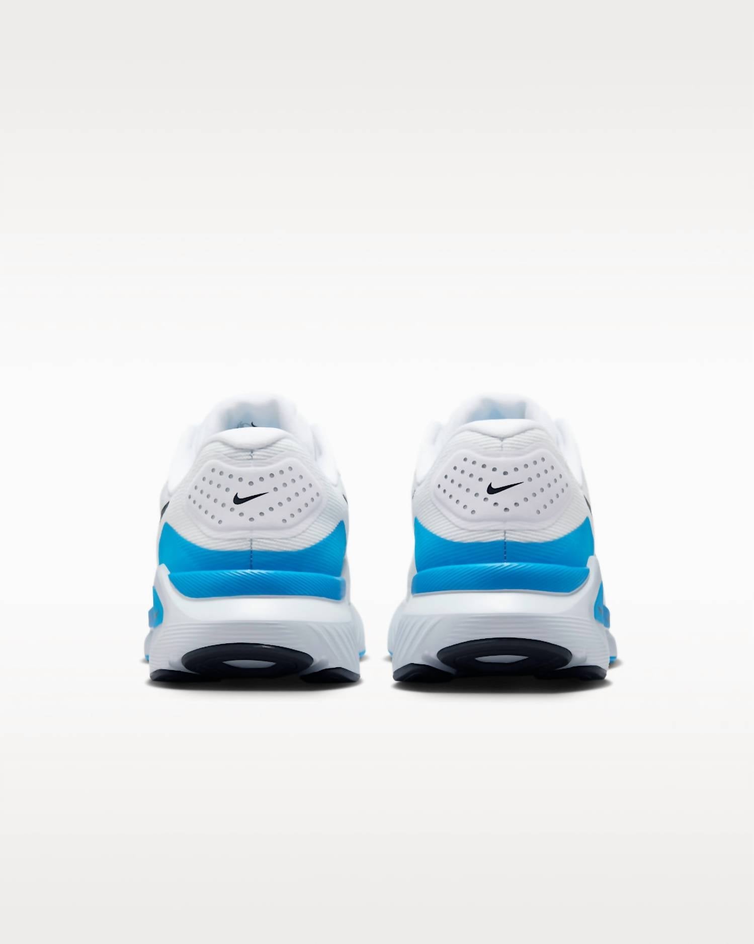 Men's Structure 26 Road Running Shoes In White Blue Hero Pure Platinum Black