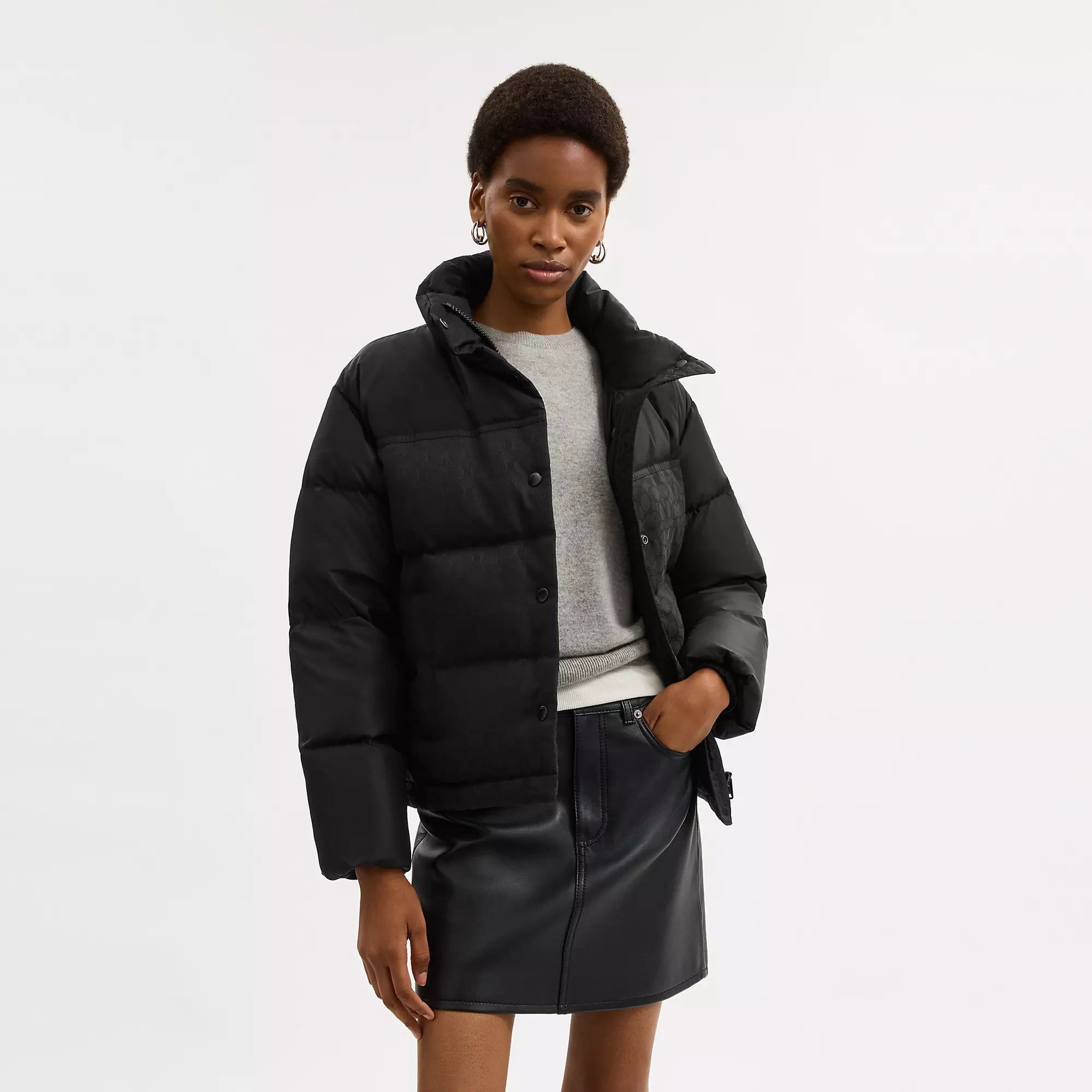 Coach Outlet Signature Down Jacket