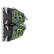 Nike Air Max 95 Speed Lacing Off Noir Volt Sneakers in Grey Synthetic