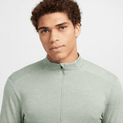 Men's Sphere Element Therma-Fit Water Repellent Half Zip In Jade Horizon / Reflective Silver