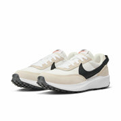 Women's Nike Waffle Debut DH9523-102 Sanddrift Black Lifestyle Shoes ZAP664