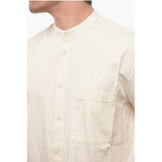 Birkenstock TEKLA Cotton Poplin Striped Men's Shirt