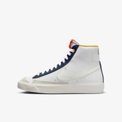 Youth Nike Blazer Mid ' FN9- White Leather Lifestyle Shoes RHS791