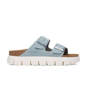 Women's Arizona Chunky Suede Sandal In Baby Blue