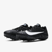 Men's Zoom Rival S 9 Track Spike Shoes In Black/white