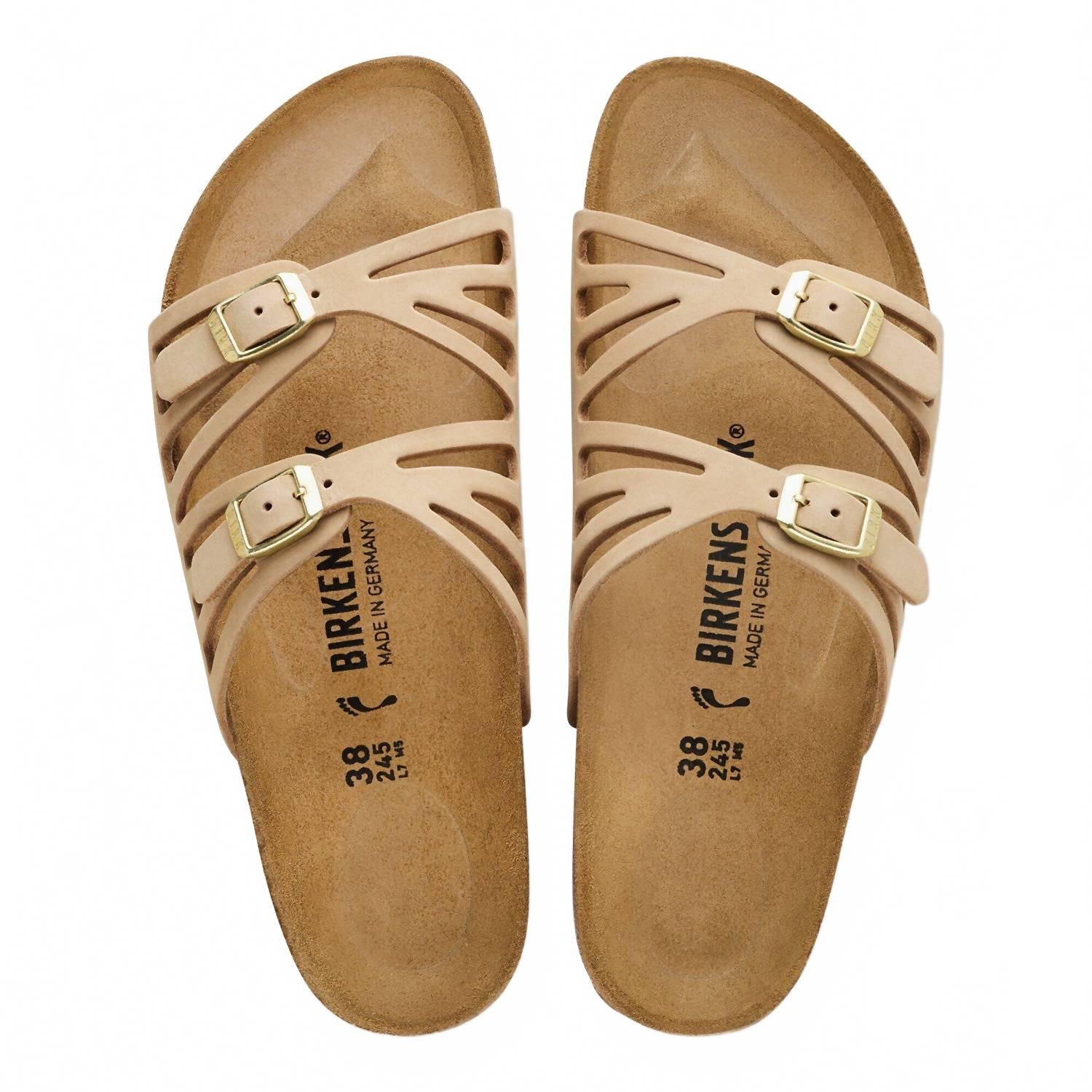 Women's Granada Nubuck Slide Sandals In Sandcastle
