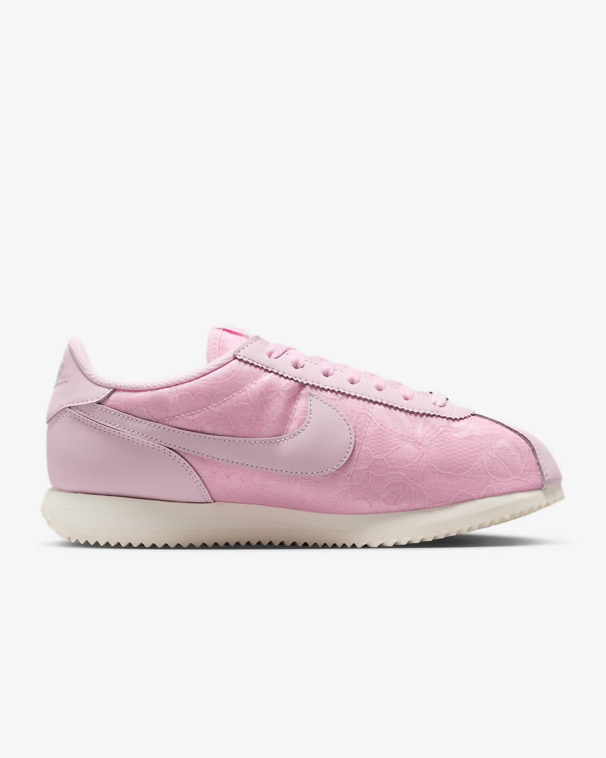 Women's Cortez Lace Shoes In Pink