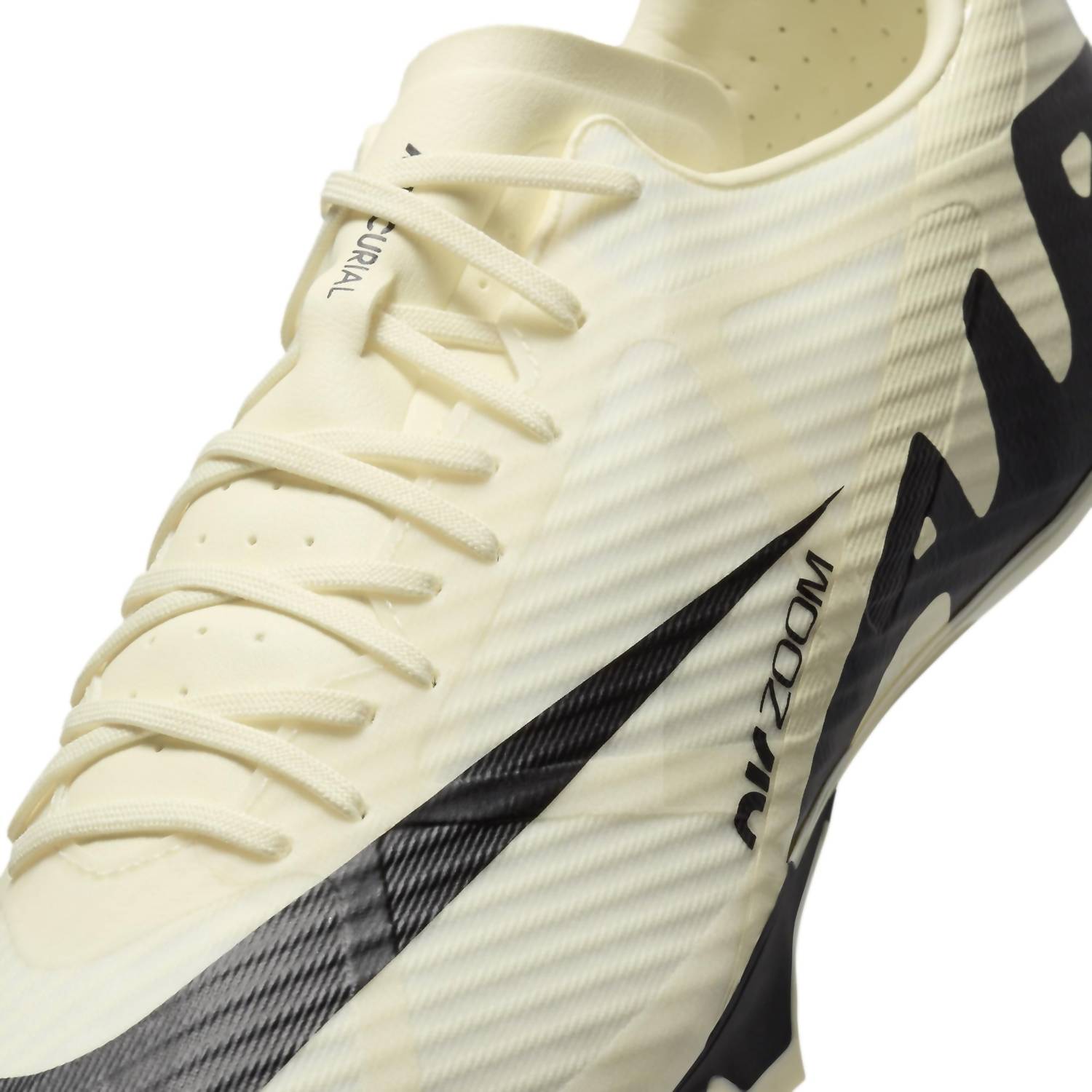 Men's Mercurial Vapor 15 Academy Fg Soccer Cleats In Lemonad Black