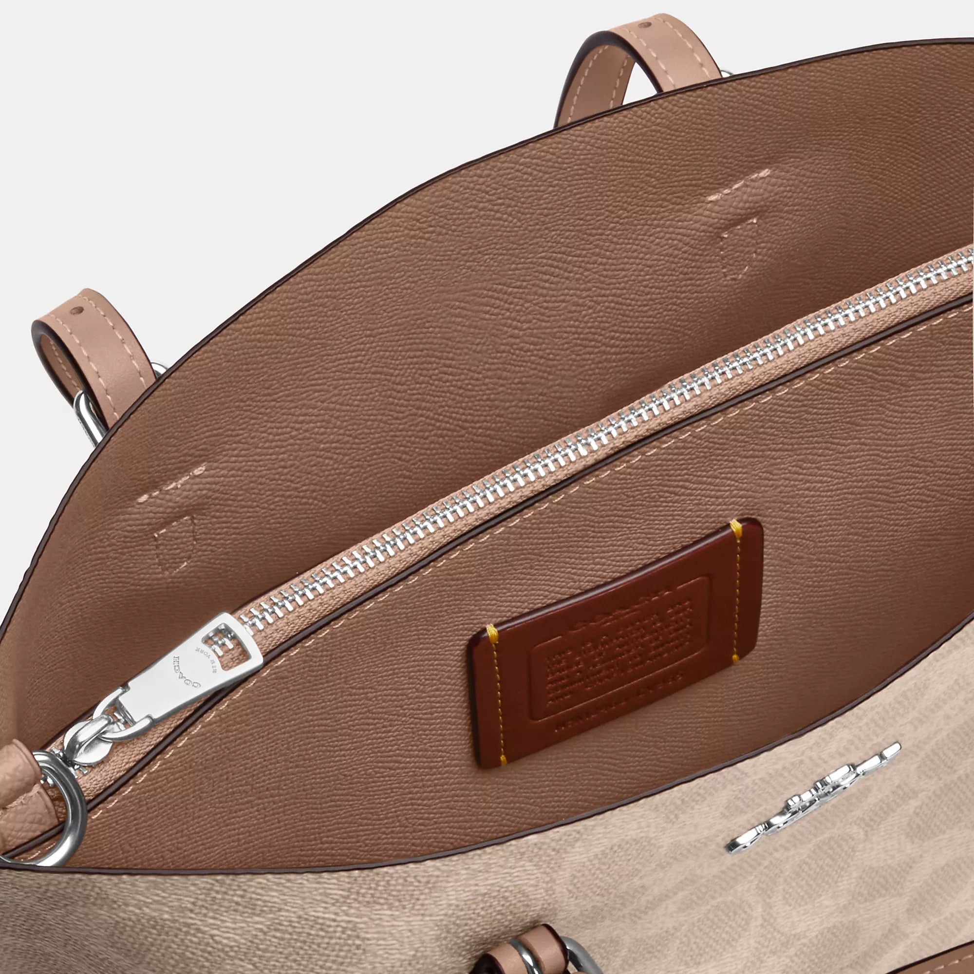 Coach Outlet Mollie Tote Bag 25 In Signature Canvas
