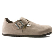 Women's London Clog In Taupe  Suede