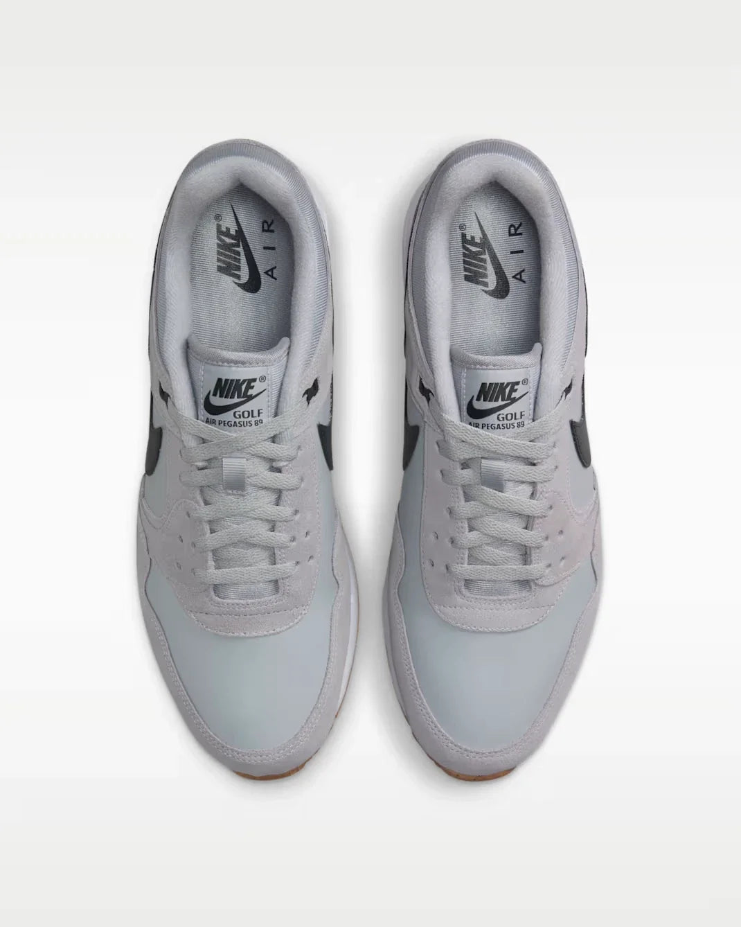 Nike Air Pegas89 FJ2245-005 Sneaker Mens Wolf Gray Lace-Up Golf Shoes DWA3489