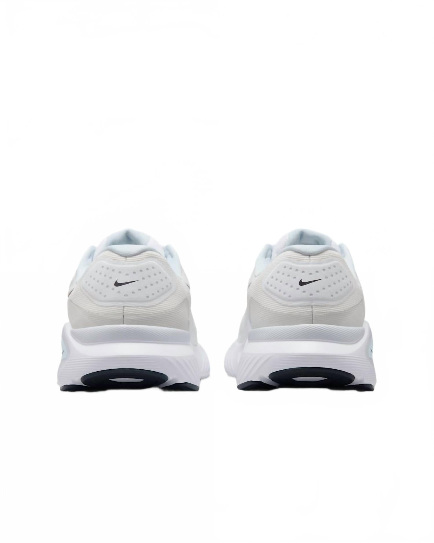 Men's Structure 26 Road Running Shoes In White Pure Platinum Barely Volt Black