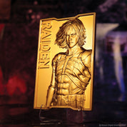 Fanattik Limited Edition Metal Gear Solid 2 24k Gold Plated Raiden Ingot
