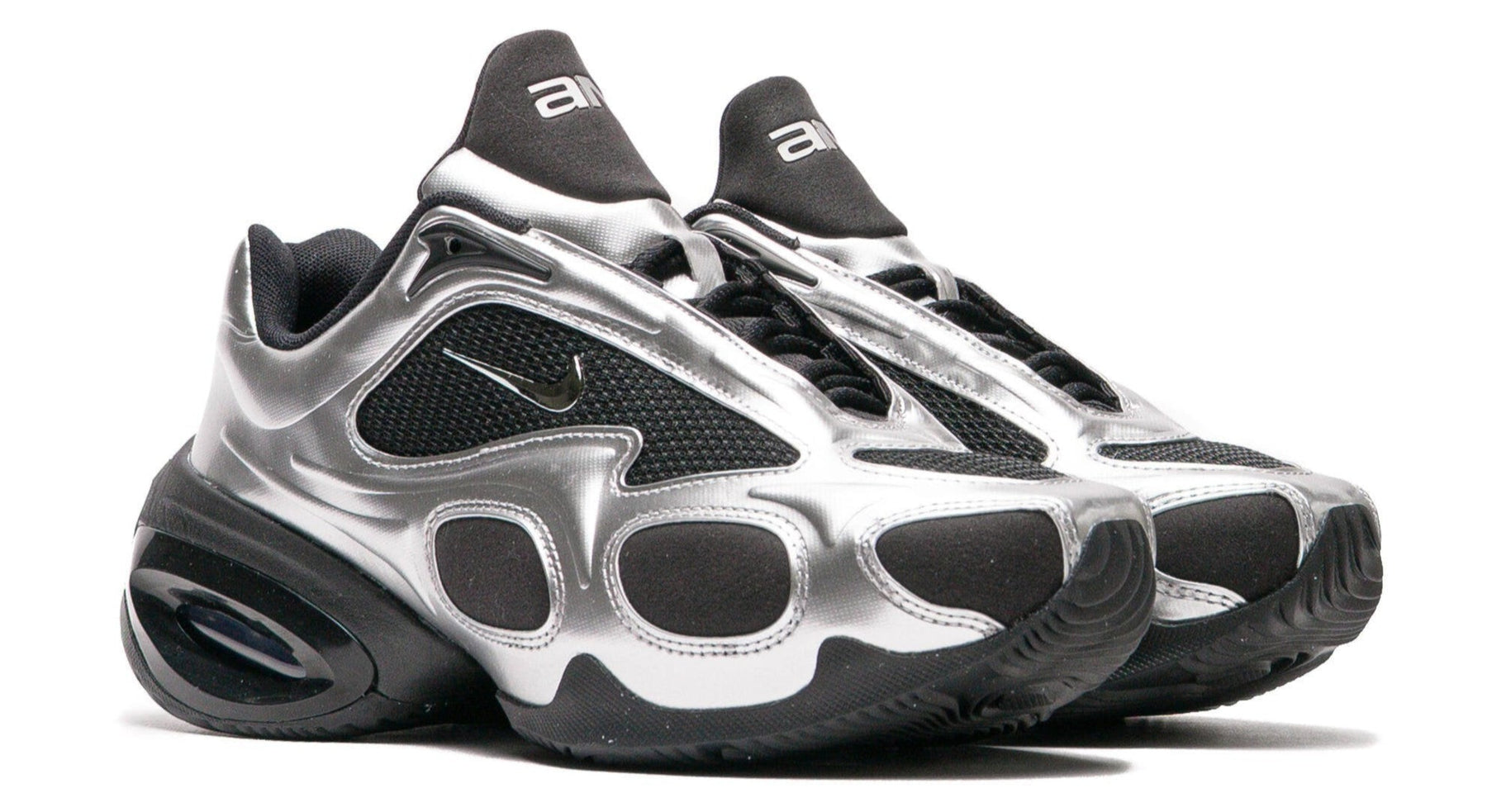 Nike Air Max Muse Black Metallic Silver (Women's)