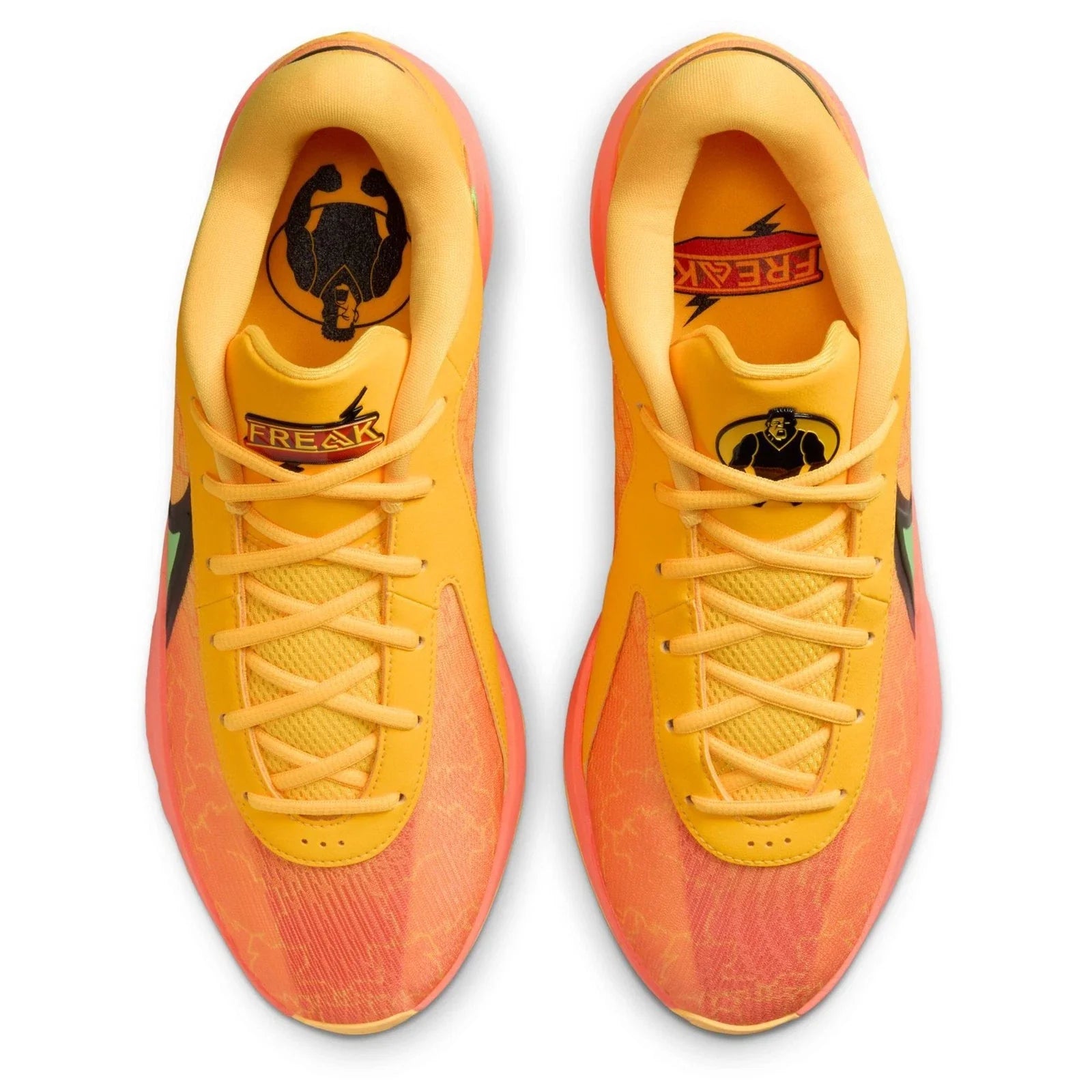 Men's Nike Giannis Zoom Freak 6 FJ7792-601 Sneaker Orange Basketball Shoes RHS7359