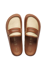 Canvas Naples Wrapped Outsole Loafers