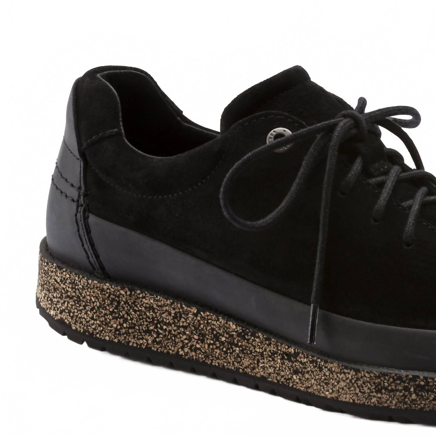 Women's Honnef Low Sneaker In Black Suede