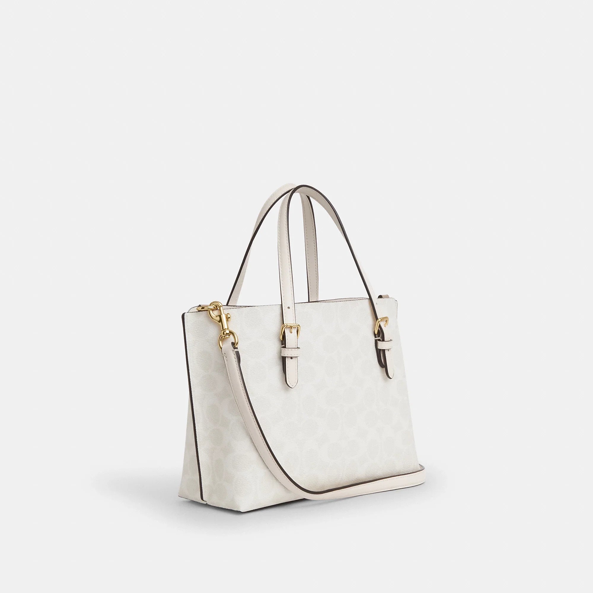 Coach Outlet Mollie Tote Bag 25 In Signature Canvas