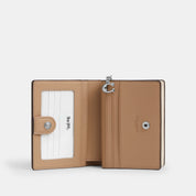 Coach Outlet Snap Wallet In Signature Canvas