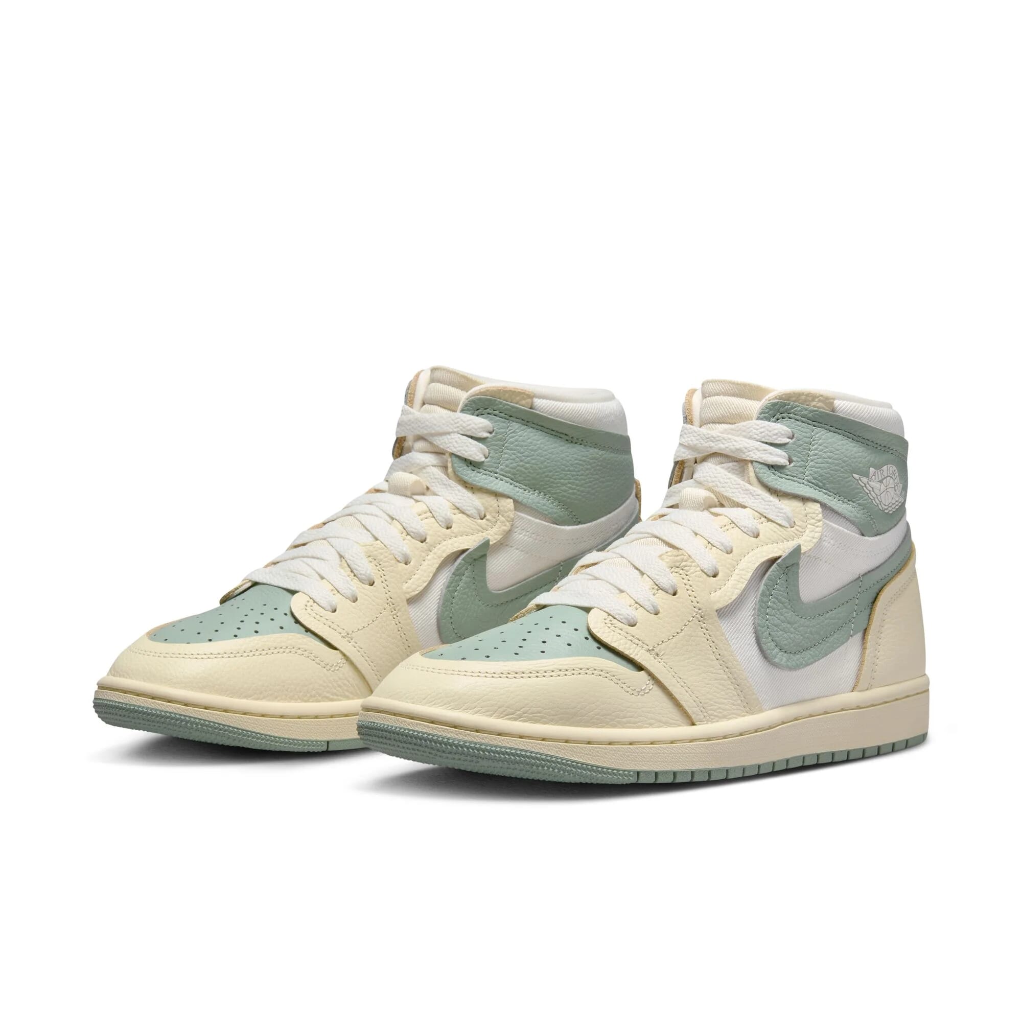 Women's Nike Air Jordan 1 MM High Legend Sand/Jade Smoke-Sail FB9891-104