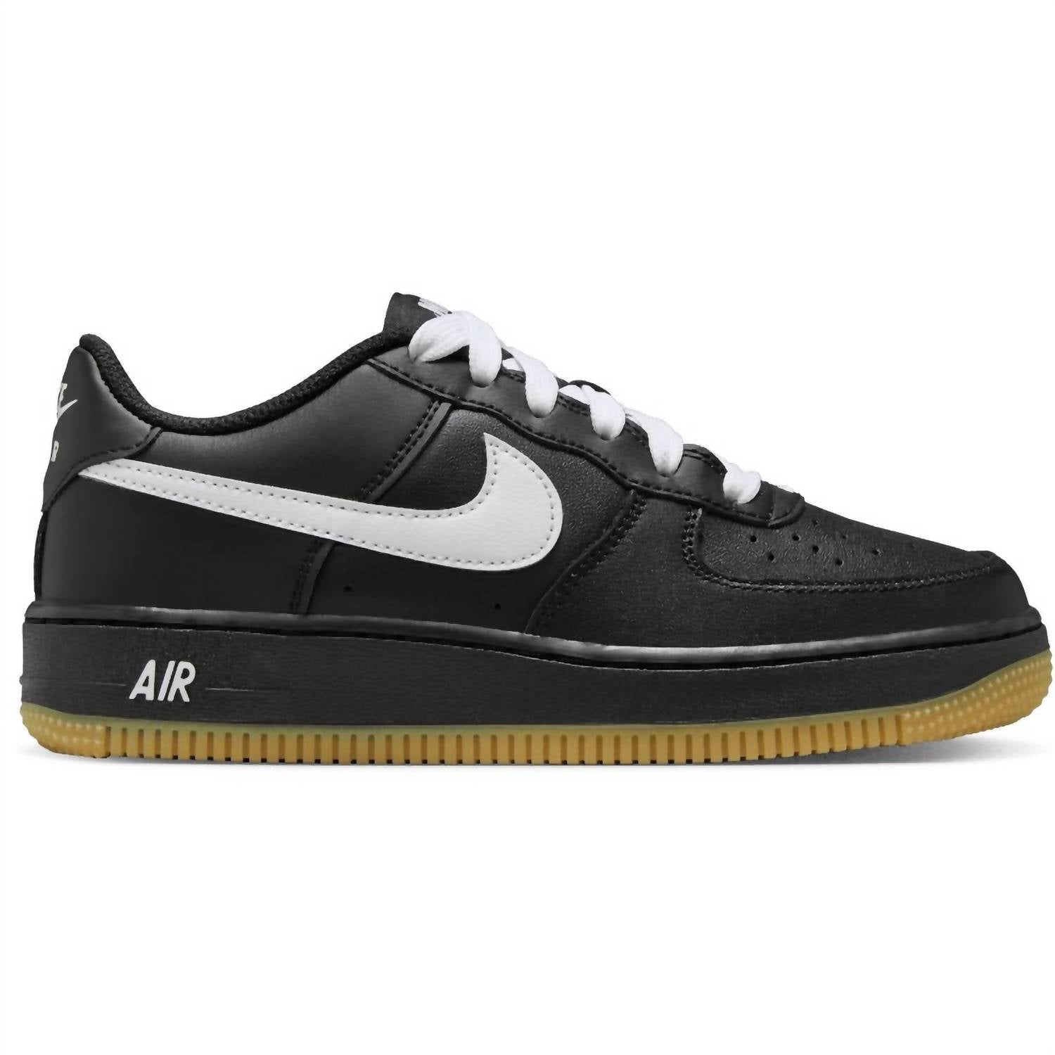 Kids Air Force 1 Lv8 Sneaker In Black