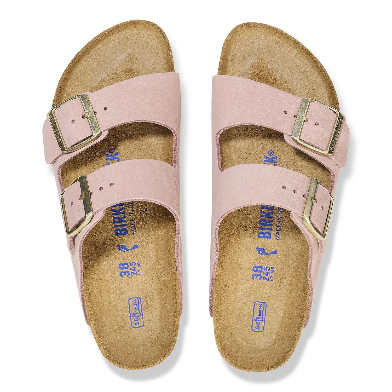 Women's Arizona Soft Footbed Sandal In Pink