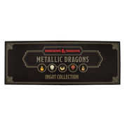 Fanattik Limited Edition Dungeons & Dragons - Metallic Dragons 5 Piece Ingot Set