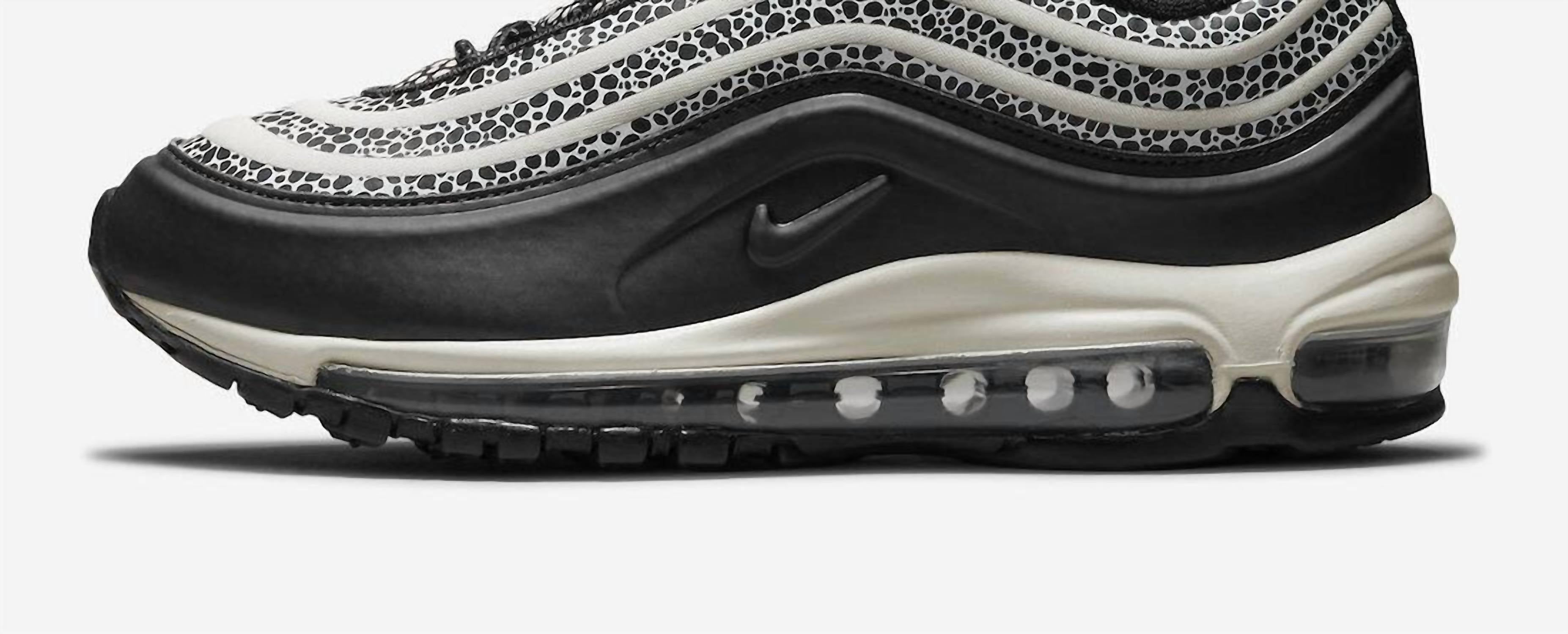 Air Max 97 Se Sneaker In Phantom/black-Chile Red